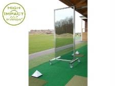 Mirrors for driving range