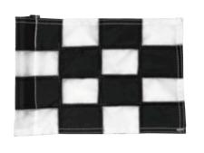 Checkered Pr.green flag Ø 1.0cm&amp;lt;br&amp;gt;Black/white (1 pc)