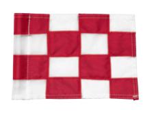 Checkered Pr.green flag Ø 1.0cm&amp;lt;br&amp;gt;Red/white (1 pc) - Anco